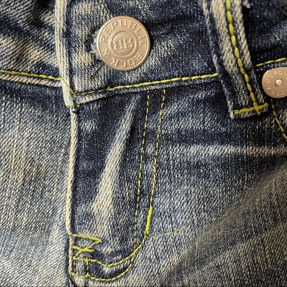 Rock & Republic Denim Shorts Size 28 - Picture 3 of 8